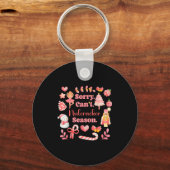 Sorry Can't Nutcracker Season Christmas Ballet Nk Sleutelhanger (Voorkant)