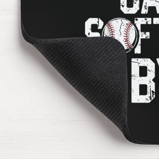 Sorry Can't Softball Bye Softball Player Girls Muismat (Hoek)