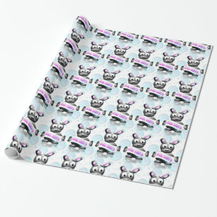 Sorry cartoon konijn cadeauverpakking, verontschul cadeaupapier