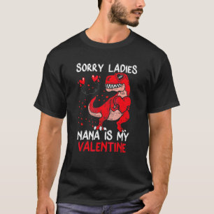 Sorry, dames Nana Mijn Valentine Day Baby Toddle T-shirt