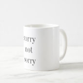 sorry dat de koffie mok niet erg is (Voorkant rechts)