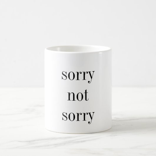 sorry dat de koffie mok niet erg is (Center)