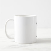 sorry dat de koffie mok niet erg is (Links)