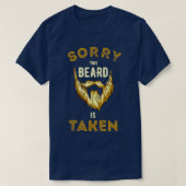 Sorry dat deze baard 40 t-shirt (Design voorkant)