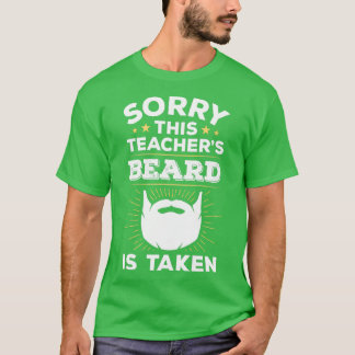 Sorry dat deze leraar X27s baard met een baard tea T-shirt