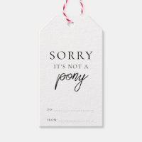 Sorry dat het geen Pony Funny Christmas is