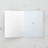 Sorry dat het laat is feestdagen kaart (Binnen)