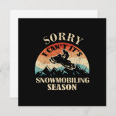 Sorry dat het Snowmobiel Snowmobile is. Kaart (Voorkant / Achterkant)