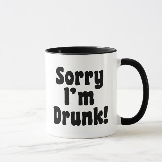 Sorry dat ik Drink ben Mok (Rechts)