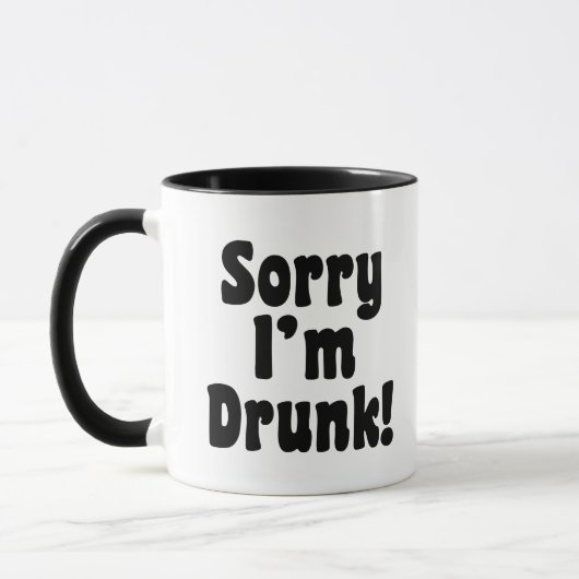 Sorry dat ik Drink ben Mok (Links)