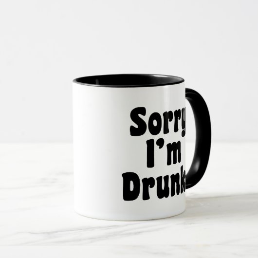 Sorry dat ik Drink ben Mok (Voorkant rechts)