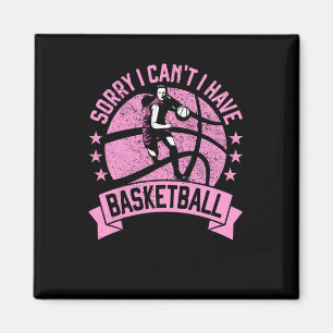 Sorry dat ik geen basketbalspeler voor meisjes kan magneet