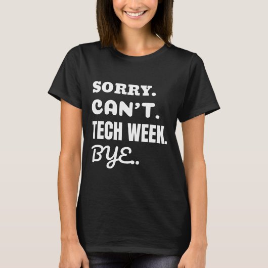 Sorry dat ik geen dag kan leren t-shirt (Voorkant)
