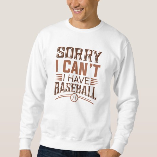 Sorry dat ik geen honkbal heb trui (Voorkant)
