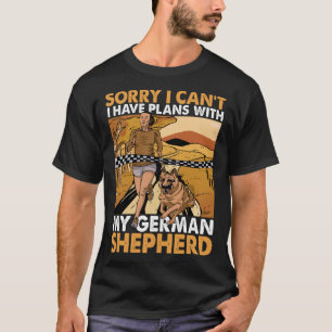 Sorry dat ik geen plannen heb met mijn Duitse Herd T-shirt