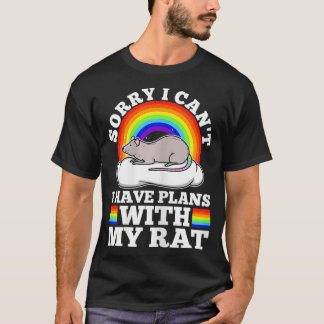 Sorry dat ik geen plannen heb met mijn rat, maar h t-shirt