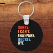 Sorry dat ik geen plannen heb voor hockeyspeler Fu Sleutelhanger (Voorkant)