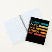 Sorry dat ik geen rechtenstudie kan maken. notitieboek (Binnen)