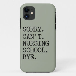 Sorry dat ik geen verpleegschool kan verzorgen. Da iPhone 11 Hoesje