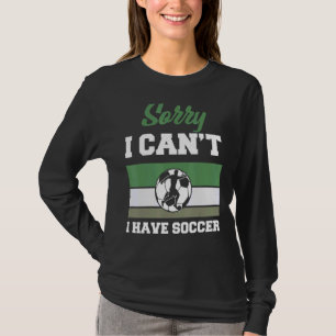 Sorry dat ik geen Voetbal heb. T-shirt