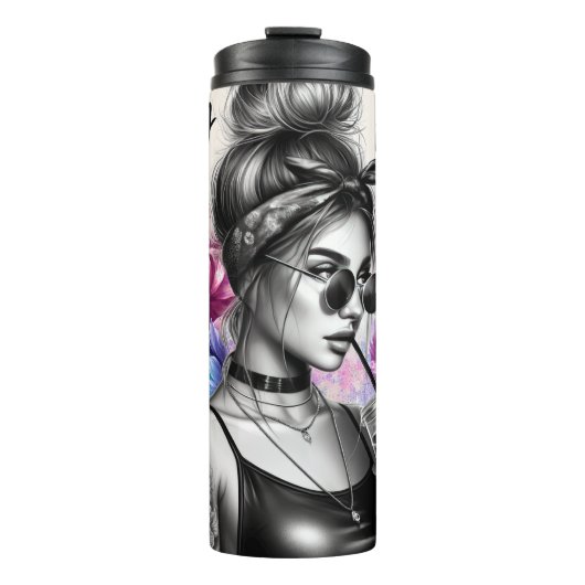 Sorry dat ik gewoon wild ben thermosbeker (Voorkant)