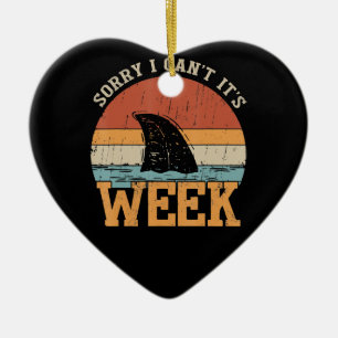 Sorry dat ik haar week geen grappige haaiengeschen keramisch ornament