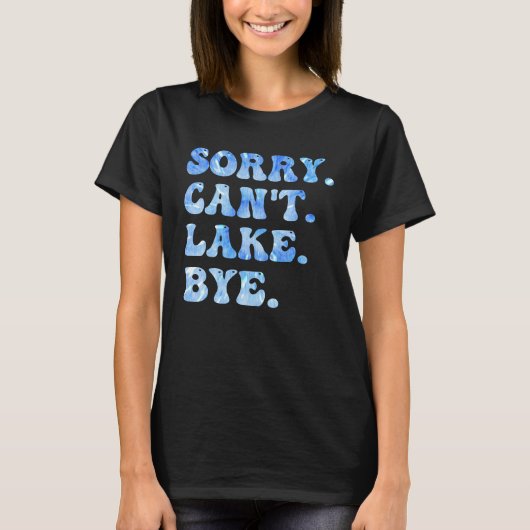 Sorry dat ik het meer niet meer kan doen... t-shirt (Voorkant)