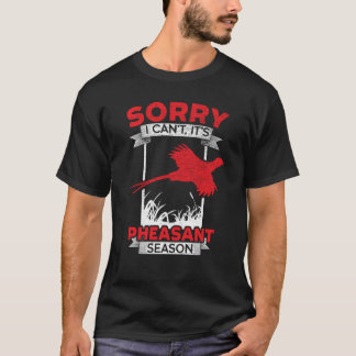 Sorry dat ik het niet kan, maar het is een fazant  t-shirt