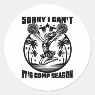 Sorry dat ik het seizoen niet kan comp juichen mei ronde sticker