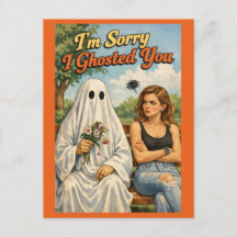 Sorry dat ik je ghostde Grappige verontschuldiging