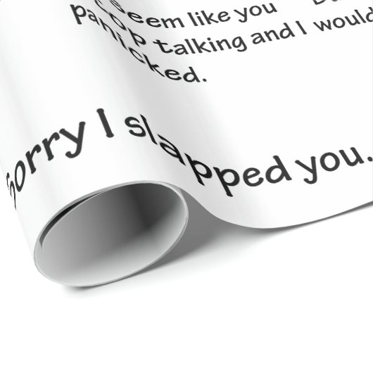 Sorry dat ik je heb verraden... cadeaupapier (Rol Hoek)