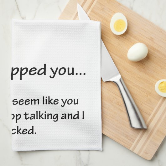 Sorry dat ik je heb verraden... theedoek (Quarter Fold)