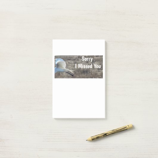 Sorry dat ik je miste post-it® notes (Op bureau)