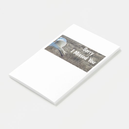 Sorry dat ik je miste post-it® notes (Schuin)