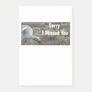 Sorry dat ik je miste post-it® notes
