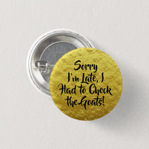 Sorry dat ik laat ben, controleer de geiten. Geel Ronde Button 3,2 Cm