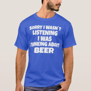 Sorry dat ik luisterde t-shirt