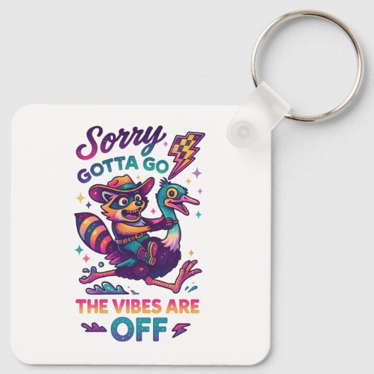 Sorry dat ik moet gaan... sleutelhanger (Achterkant)