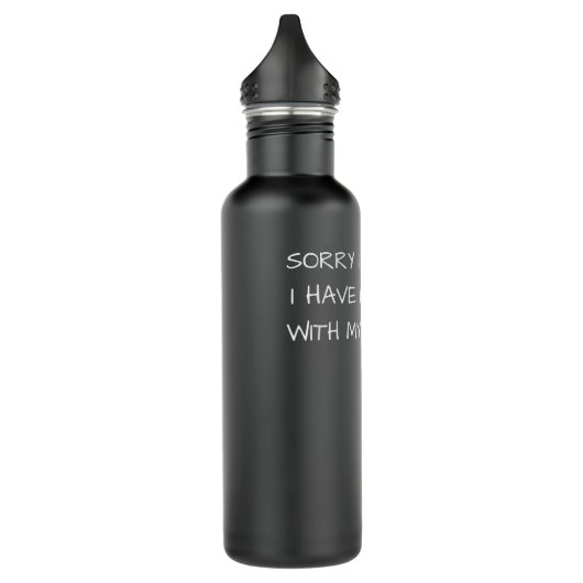 Sorry dat ik plannen heb met mijn Clarinet3 Waterfles (Links)