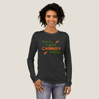 Sorry dat ik wortel meegesleept werd Tri-Blend shirt