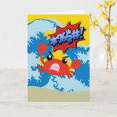 Sorry dat ik zo Crabby was met Angry Crab Kaart (Gele Bloem)