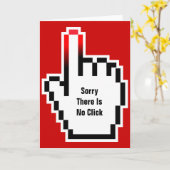 Sorry dat je creditcard ophaalt voor ex vriend of  kaart (Gele Bloem)
