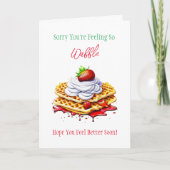 Sorry dat je je zo vreselijk voelt | Beterschap Kaart (Voorkant)