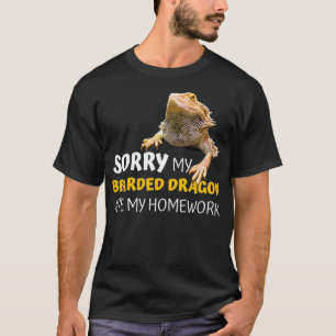 Sorry dat mijn hoofddraak op mijn thuiswerkleraar t-shirt