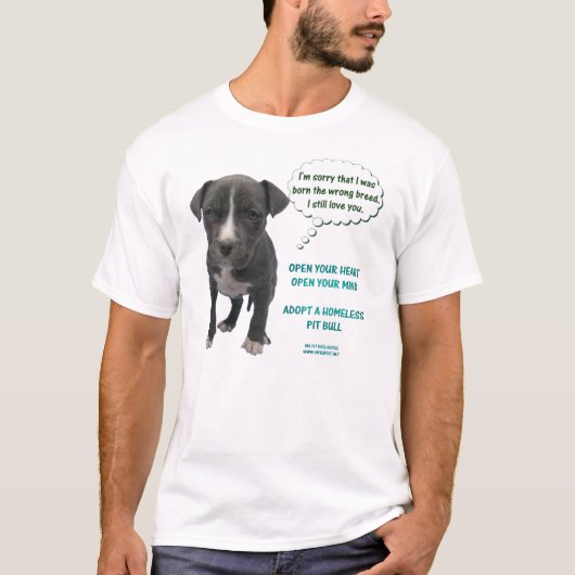 Sorry dat Puppy Mannen T-Shirt (Voorkant)