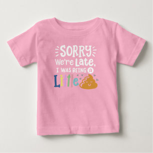 Sorry dat we te laat zijn
