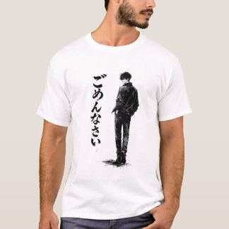 Sorry Geschreven in het Japans T-shirt
