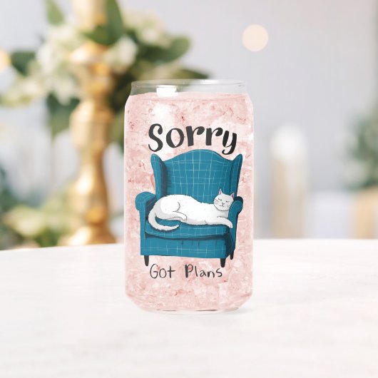 Sorry Got Plans Funny Cat Lover Gift  (Insitu (Mariage))