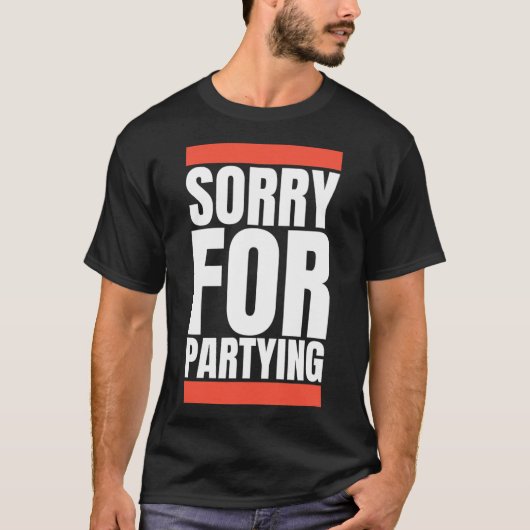 Sorry grappigheid voor het samenvoegen van Hallowe T-shirt (Voorkant)
