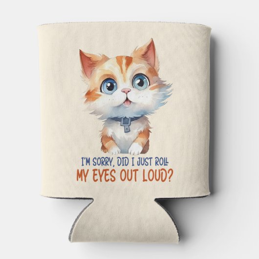 Sorry, heb ik mijn ogen hardop uitgestoken? – Sass Blikjeskoeler (Achterkant)